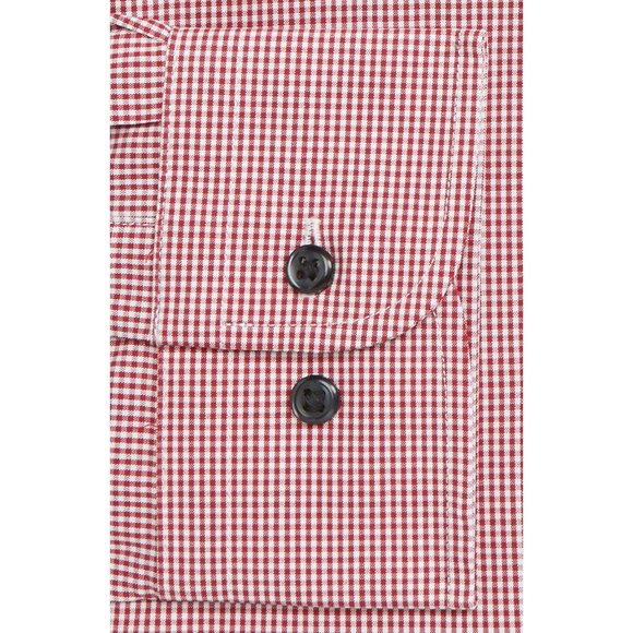 NWT Mens Size 16 32/33 Nordstrom Tech Smart Stretch Check Dress Shirt NEW - Picture 5 of 6